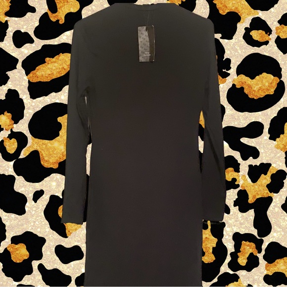 Brand New w/tags Long Black Maxi Dress - Picture 2 of 6